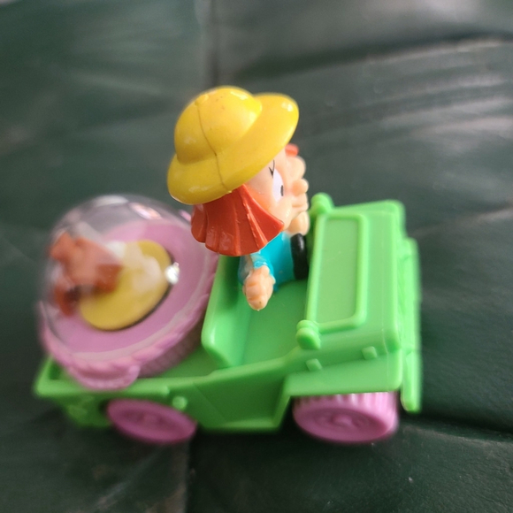 1990s Vintage McDonald's Tiny Toons Toy Elmyra Jeep - Picture 4 of 5